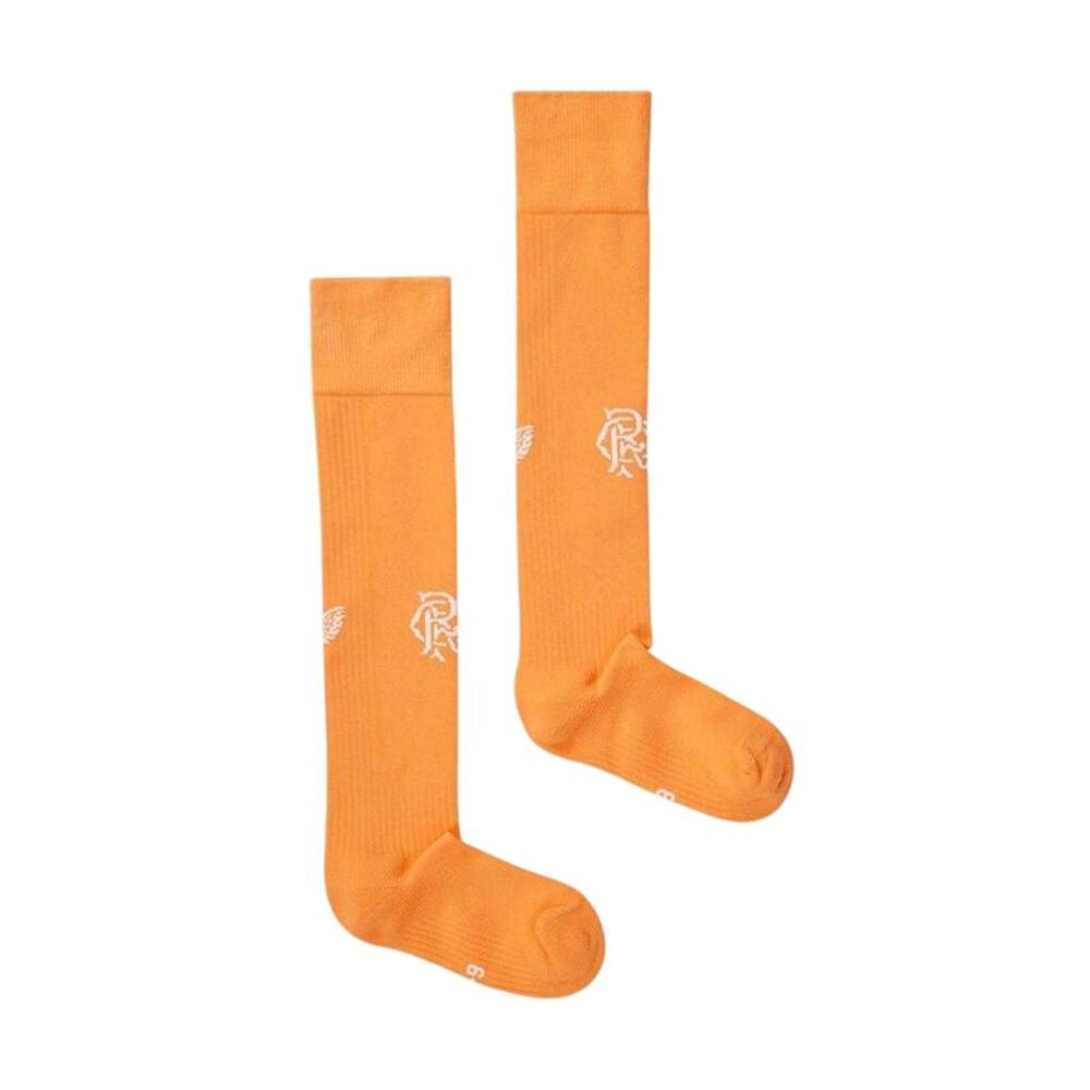 Castore Mens Rangers FC Goalkeeper Socks / Orange